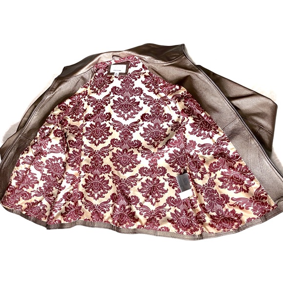 Wilson's Leather Maxima Winter Women's Jacket Copper Metallic - Picture 10 of 17